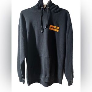 Jerzees Haunted Hoochie I survived the Haunted Hoochie hoodie size L GUC